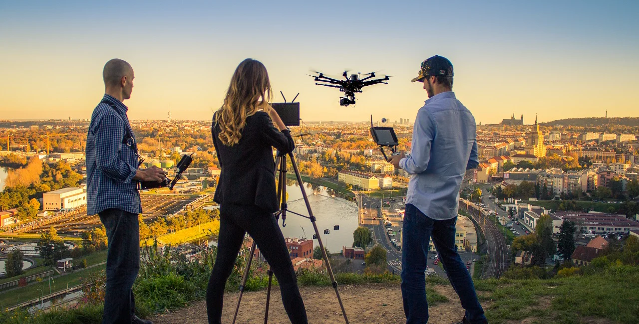 DRONPRO DRON PRO PRAGUE PRAHA FLYING for lead DRONE DRONES