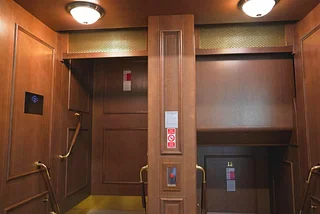 War of words erupts over paternoster closure in Prague's City Hall building